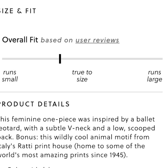 J.Crew Ballet one-piece swimsuit in Ratti animal - Picture 4 of 4